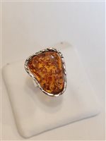 Anello Spolti Gioielli Donna in Argento Ambra ANAR-1-35 - ANAR-1-35